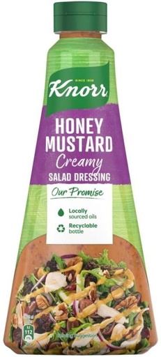 [SKPHFHDSDWGE3XV8] Knorr Honey Mustard Creamy Salad Dressing Dressing (340 ml)