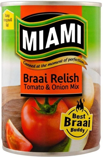 [CFDHFRS7GX8GGSKE] Miami Braai Relish Vegetables (410 g)