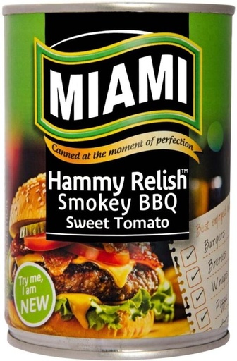 [CFDH7RHY5NQ7HUP5] Miami Hammy Relish Smokey Bbq Relish (450 g)