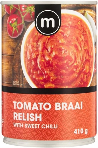 [CFDHFRS7ZQTWNKFU] M Tomato Braai Relish With Sweet Chilli Vegetables (410 g)