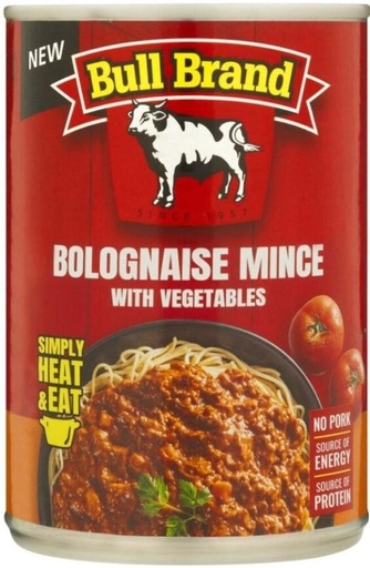 [RMLH9MCFTFZHEAS5] Bull Brand Bolognaise Mince With Vegetables Vegetables (400 g)