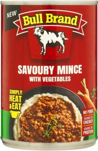[RMLH9MCFZG6VVRCD] Bull Brand Savoury Mince With Vegitable Vegetables (400 g)