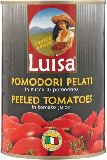 [CFDHFRS72CYKFT6H] Luisa Peeled Tomato Vegetables (400 g)