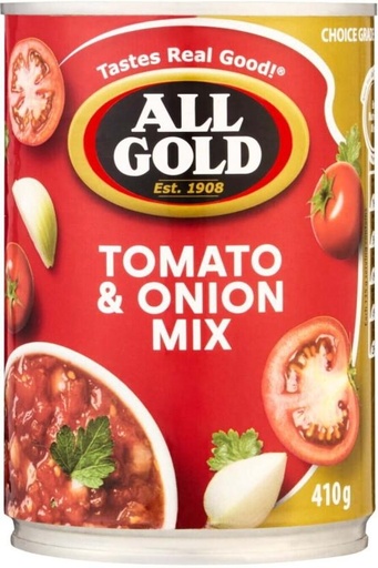 [CFDHFRS7QP2PAG4B] All Gold Tomato & Onion Mix Vegetables (410 g)
