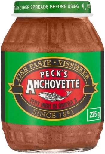 [JSDH5Q8WSUGGCNR4] Pecks Anchovette 225 g