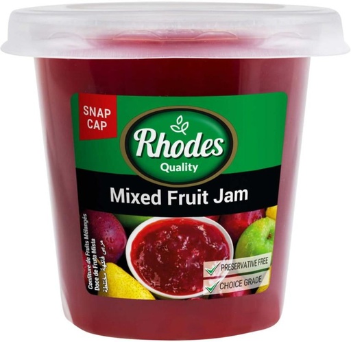 [JSDHFRXYK9HVMGBY] Rhodes Mixed Fruit Jam 290 g (Pack of 12)