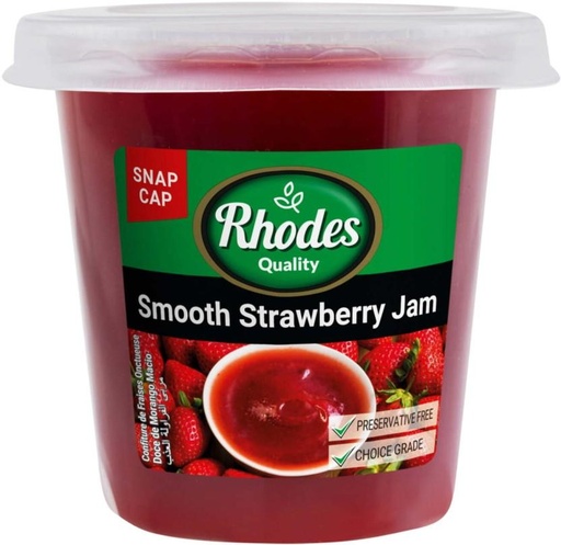 [JSDHFRXY6GD78MN5] Rhodes Strawberry Jam 290 g (Pack of 12)