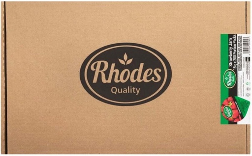 [JSDHFRY7VDTG4EWU] Rhodes Strawberry Jam Portions 15 g