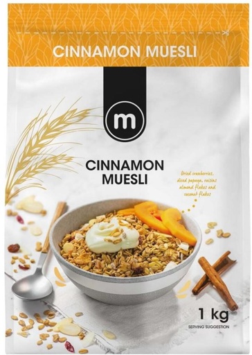 [CFEHFRAH2CNZ7SXC] M Cinnamon Muesli Pouch (1 kg)