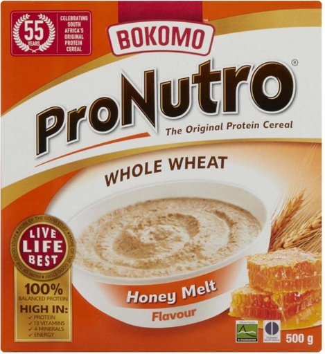 [CFEH26UV4WQWHYXB] Bokomo Pronutro Honey Melt Flavour Oats Box (500 g)