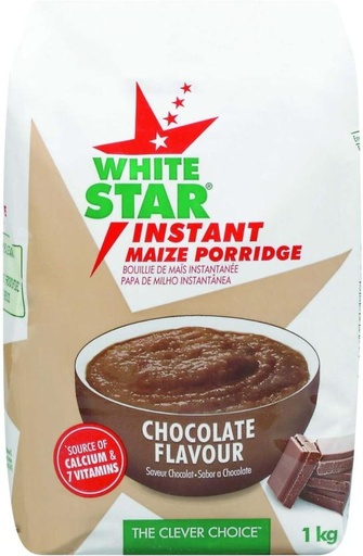 [CFEH4RPQCRS47PYV] White Star Instant Maize Chocolate Flavour Box (1 kg)