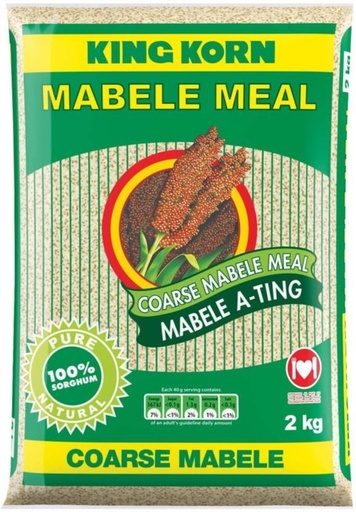 [CFEH26UKXMYG3GZ6] King Korn Coarse Mabele Meal Pouch (2 kg)