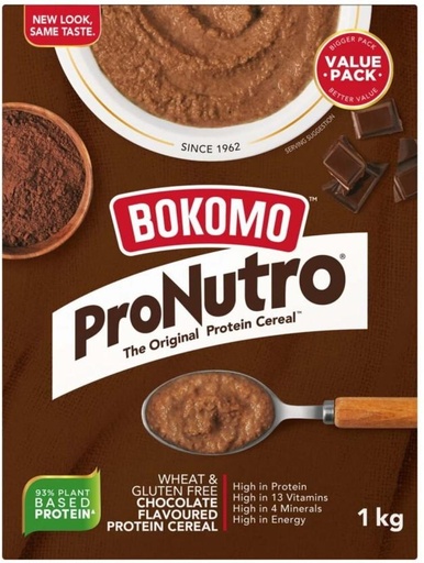 [CFEH26UVXXEVRFTZ] Pronutro Wheat & Chocolate Flavoured Protein Cereal Box (1 kg)