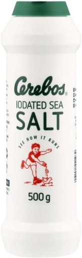 [SLTH5FXYG6YCCGGE] CEREBOS Iodised Sea Salt (500 g)