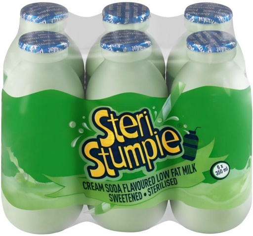 [MLKHFXJTJRXDHYSB] Steri Stumpie Flavoured Low Fat Milk, Cream Soda Flavour (6 x 350 ml)