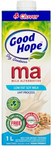 [MLKHFXKYVA3QGFTH] Good Hope Ma Milk Alternative, Soy Flavour (1 L)