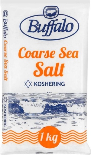 [SLTH5FXYEWGGPZNU] BUFFALO Coarse Iodized Salt (1 kg)