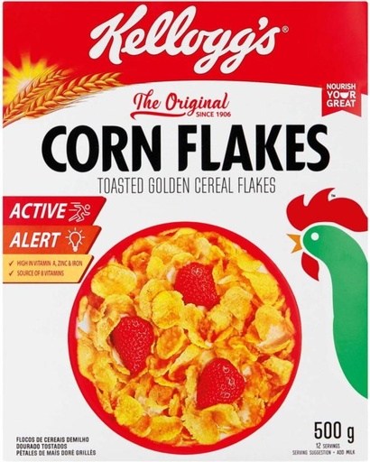 [CFEH26UKZHHSQM4H] Kellogg's Corn Flakes Box (7 x 500 g)