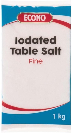[SLTH5HM9TPJQCYEK] Econo_2 Fine Iodized Salt (10 kg, Pack of 10)
