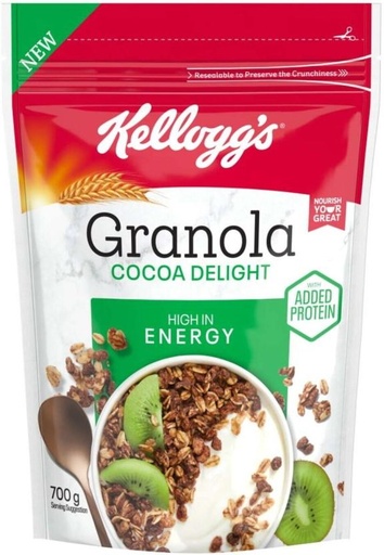 [CFEH26UKYBVKNGJH] Kellogg's Granola Cocoa Delight Pouch (12 x 700 g)