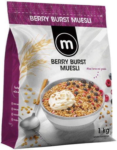 [CFEH9PHDGKPXUHDT] M Berry Muesli Pouch (1 kg)