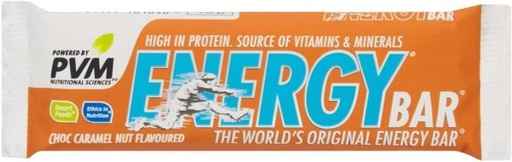 [CFEH26UVHCDG2AQP] Pvm Choc Caramel Nut Flavoured Energy Bar Sachet (240 x 45 g)