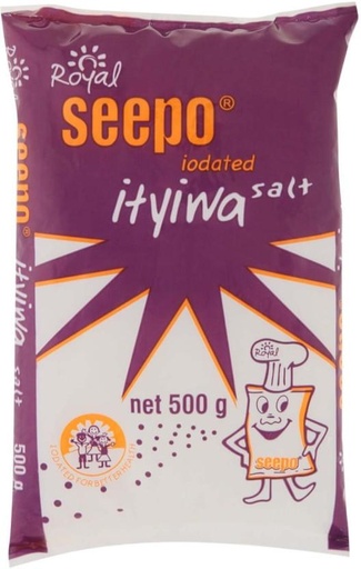 [SLTHBYG6BJJBE8Z6] Seepo Ityiwa Iodized Salt (500 g, Pack of 40)