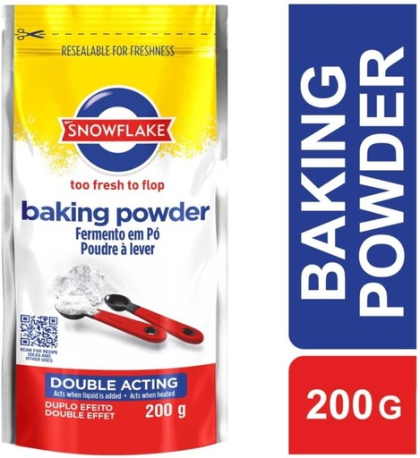 [BITHFQMMPDMDQHGM] Snowflake Too Fresh To Flop Double Acting Baking Powder (200 g)