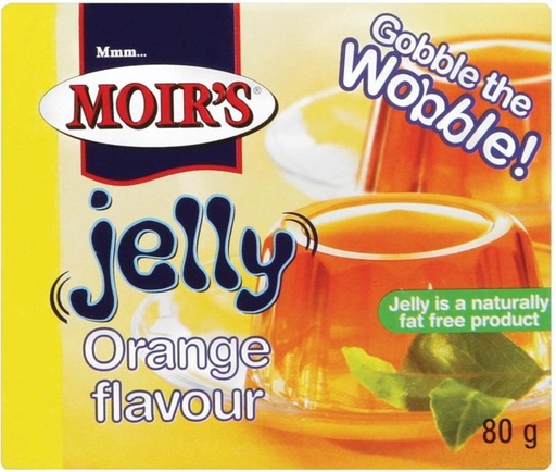 [BITHFQMMZGMP6DXW] Moir's Orange Flavour Jelly Crystals (80 g)