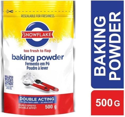 [BITHFQMMRNVECZCY] Snowflake Too Fresh To Flop Double Acting Baking Powder (12 x 500 g)