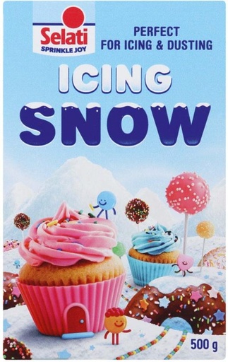 [BITHFQMMG6YGXUHK] Selati Sprinkle Joy Snow Icing Sugar Powder (24 x 500 g)