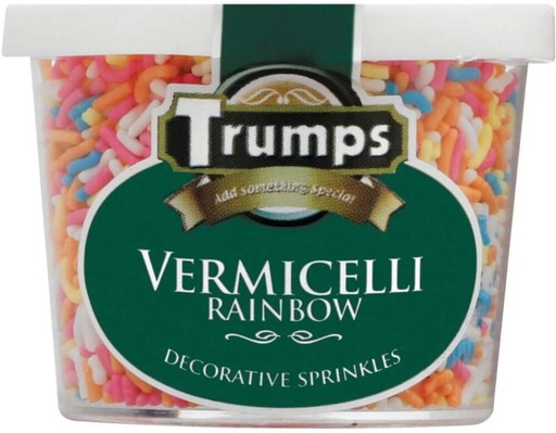 [BDCH7TYMTZFYRF2E] Trumps Rainbow Vermicelli Sprinkles (50 g)