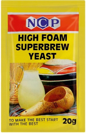 [BITHFQMMZFVGWVCH] NCP High Foam Superbrew Yeast Powder (24 x 20 g)