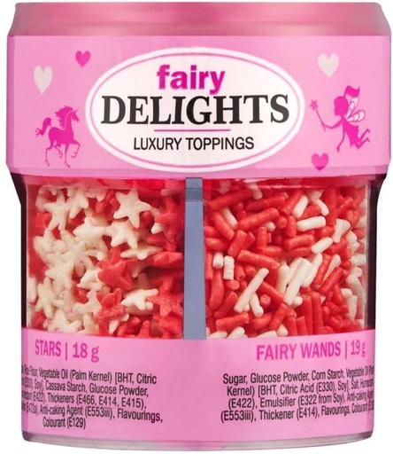 [BDCH4YZRMPFPWPKP] Delights Luxury toppings, Fairy Topping (125 ml)