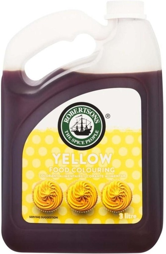 [FCLH5TGY5H8ZGFVB] ROBERTSONS_3 Food Colouring Yellow (3 l)