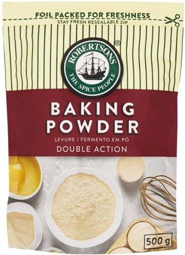 [BITHFQMMSKZFRKUJ] Robertsons Double Action Baking Powder (12 x 500 g)