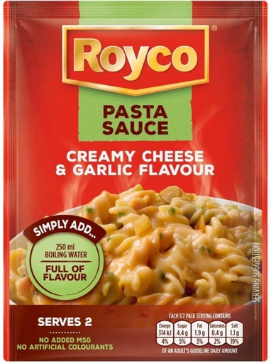 [SKPHFHDSGYSEJAHZ] Royco Creamy Cheese & Garlic Flavour Pasta Sauce Sauce Mix (45 g)