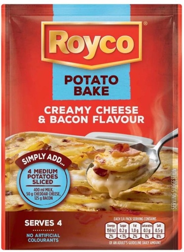 [RMLH4ZAHVUUQNSGJ] Royco Potato Bake Creamy Cheese & Bacon Flavour Sauce (40 g)
