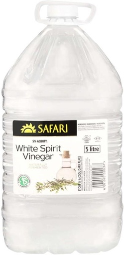[SKPH26RTGFU3WFYV] Safari 5% Acidity White Spirit Vinegar Sauce Mix (5 L)