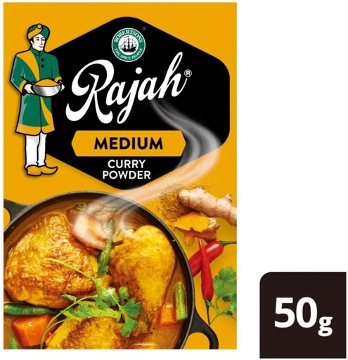[SIEHFRZBPEUGEVPX] Rajah Medium Curry Powder (50 g)