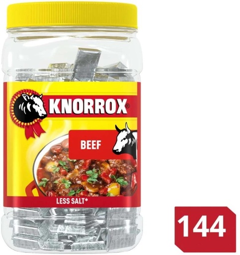 [SIEH4V6A5MYBZ2GC] Knorrox Stock Beef Cubes (144 g)