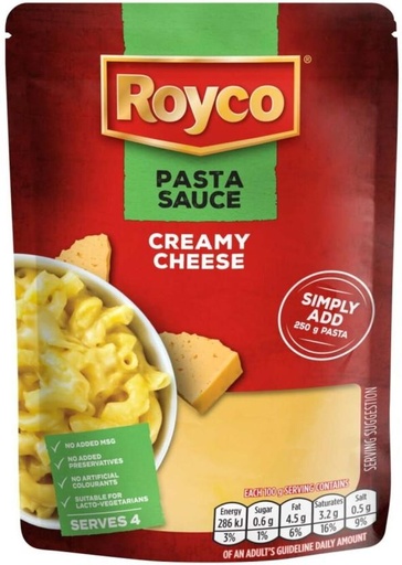 [SKPH7N7YTNT6YUPB] Royco Creamy Cheese Pasta Sauce (400 g)