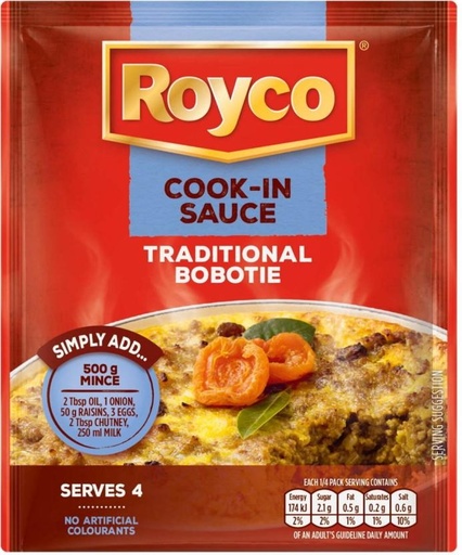 [SKPH5YGHNK28DJKR] ROYCO Bobotie Sauce (50 g)