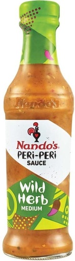 [SKPHFHDSKTGD6FAR] Nando'S Peri-Peri Sauce Wild Herb Medium Sauce (250 g)
