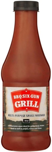 [SKPH26RQ3GHHH3SC] Six Gun Grill Multi Purpose Sauce Sauce (750 ml)