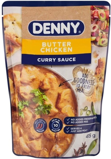 [SKPH26S2842KBWJB] Denny Butter Chicken Curry Sauce Sauce (415 g)