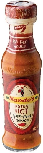 [SKPH26RQAKHCZKZZ] Nando'S Extra Hot Peri-Peri Sauce Sauce (125 g)