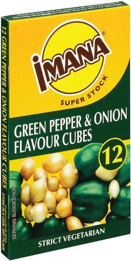 [SIEH4V6AYED2ZM4B] Imana Green Pepper And Onion Flavour (12 g)