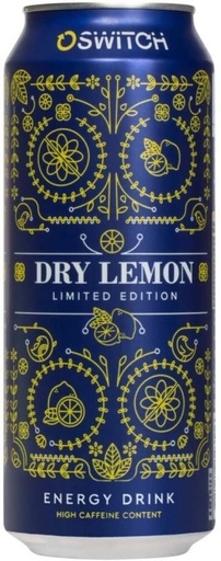 [ESMHFS9D3B9HSZAZ] Switch Dry Lemon Limited Edition Energy Drink (Dry Lemon Flavoured, 24 x 500 ml)