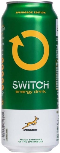 [ESMH26TXZHWZHZQT] Switch Springbok Energy Drink (Zesty Fruit Flavoured, 6 x 500 ml)